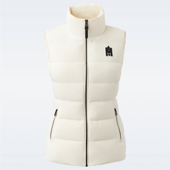 MACKAGE GISELA CREAM XS - BRAND NEW LADIES DOWN VEST - Picture 1 of 8